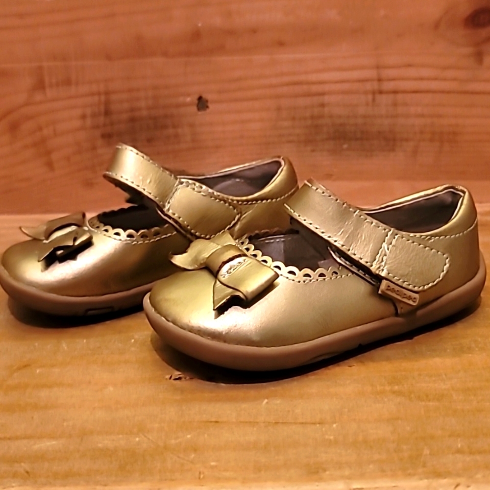 Pediped Grip 'n' Go Betty Champagne Mary Jane